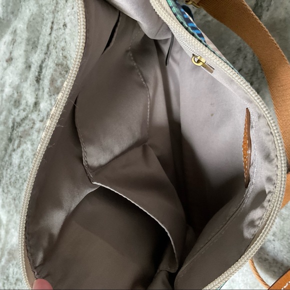 Fossil crossbody mutilcolor stripe bag - Picture 7 of 7